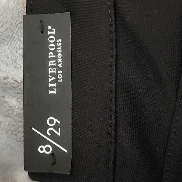 LIVERPOOL New Skinny Knit Ponte Stretch pant in Black - Picture 12 of 13